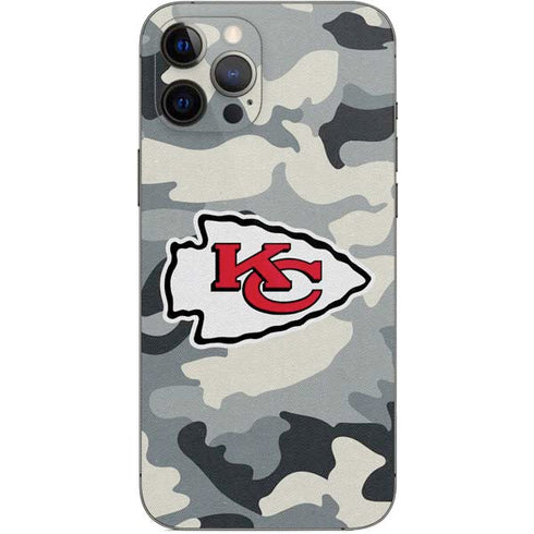 NFL Kansas City Chiefs Camo iPhone 12 Pro Max Skin